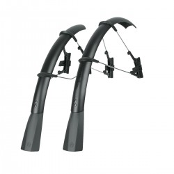 SKS Raceblade Pro Stealth Series Mudguard Set: MATT BLACK SKS Raceblade Pro Stealth Series Mudguard Set: MATT BLACK