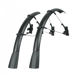 SKS Raceblade Pro XL Stealth Series Mudguard Set: MATTE BLACK SKS Raceblade Pro XL Stealth Series Mudguard Set: MATTE BLACK