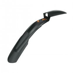 SKS Shockblade Front Mudguard: BLACK/BLACK 26"-27.5" SKS Shockblade Front Mudguard: BLACK/BLACK 26"-27.5"
