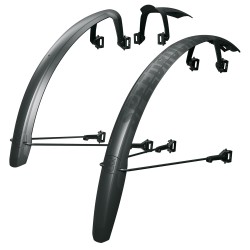 SKS Speedrocker XL Mudguard Set: BLACK 52MM SKS Speedrocker XL Mudguard Set: BLACK 52MM