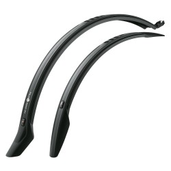 SKS Velo Mudguard Set 47/55/65mm: BLACK 28" 47MM SKS Velo Mudguard Set 47/55/65mm: BLACK 28" 47MM