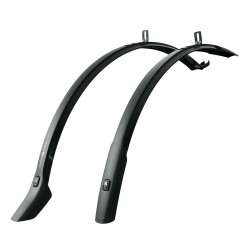 SKS Velo Mudguard Set 700c 42mm: BLACK 28" 42MM SKS Velo Mudguard Set 700c 42mm: BLACK 28" 42MM
