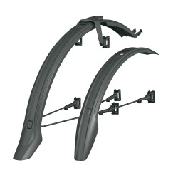 SKS Veloflexx Mudguard Set:  26"-27.5" 55MM SKS Veloflexx Mudguard Set:  26"-27.5" 55MM