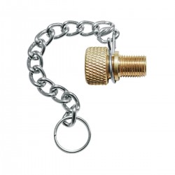 SKS Threaded Adapter Nipple With O-Ring For Classic Thumb Lock, Schrader To Presta (x5): SKS Threaded Adapter Nipple With O-Ring For Classic Thumb Lock, Schrader To Presta (x5):