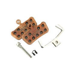 SRAM Disc Brake Pads - Medium Sintered/Steel (Heavy Duty) - Trail/Guide/G2/Level 4 Piston: SRAM Disc Brake Pads - Medium Sintered/Steel (Heavy Duty) - Trail/Guide/G2/Level 4 Piston: