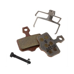 SRAM Disc Brake Pads - Small Organic/Aluminum (Quiet/Light) - 2 Piece Road/Elixir/DB/Level B1 (2020+): SRAM Disc Brake Pads - Small Organic/Aluminum (Quiet/Light) - 2 Piece Road/Elixir/DB/Level B1 (2020+):