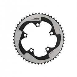 SRAM Chain Ring Road Rival22 X-Glide R 50T Yaw 11 Speed S3 HiddenBolt/Non-Hidden Bolt 110 Alum 5mm Silver BB30 or GXP (50-34): BLACK 11SPD 50T