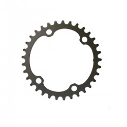 SRAM Chain Ring Road 107Bcd 2X12 Force: BLAST BLACK 12SPD 33T
