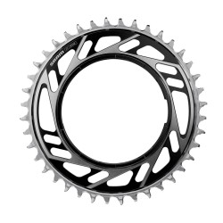SRAM Chain Ring Road Threaded Mount X-Sync Red E1 (Including Thread Back Up Pin For Chainring): BLACK/SILVER 44T