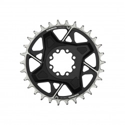 SRAM Chain Ring T-TYPE Direct Mount 3mm Offset Eagle (including 8 bolts) X0 D1 2023: BLACK 32T