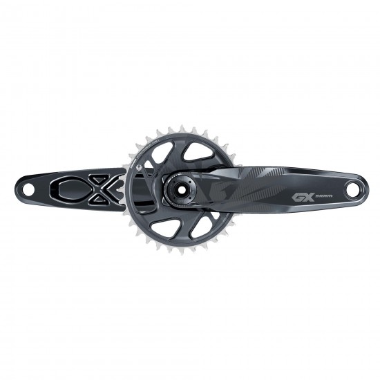 SRAM Crank GX Eagle DUB 12s With Direct Mount 32t X-SYNC 2 Chainring (DUB Cups/Bearings Not Included): LUNAR 165MM
