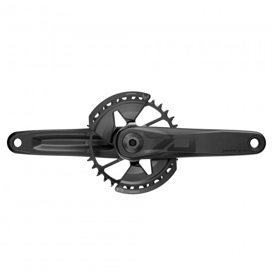 SRAM Crankset Eagle 70 CL55 DUB MTB Wide Black 2-guards 32t Steel T-Type (BB and BB DUB spacers are not included): BLACK 175MM