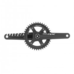 CRANK APEX 1 BB30 BLACK W 42T X-SYNC CHAINRING (BB30 BEARINGS NOT INCLUDED):  11SPD 170MM 42T