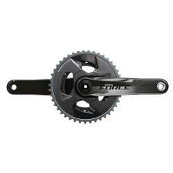 CRANKSET FORCE WIDE D1 DUB 43-30 (BB NOT INCLUDED) 2021: BLACK 170MM CRANKSET FORCE WIDE D1 DUB 43-30 (BB NOT INCLUDED) 2021: BLACK 170MM