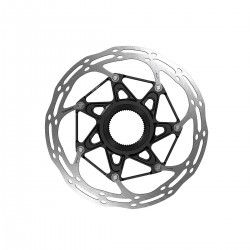SRAM Rotor Centerline 2 Piece CenterLock Black Rounded: 140MM SRAM Rotor Centerline 2 Piece CenterLock Black Rounded: 140MM