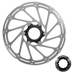SRAM Rotor Centerline 2 Piece Centerlock 140Mm Black Rounded (Includes Internal Tooled Lockring): BLACK 160MM SRAM Rotor Centerline 2 Piece Centerlock 140Mm Black Rounded (Includes Internal Tooled Lockring): BLACK 160MM