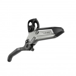 SRAM Disc Brake Level Ultimate Stealth 4 Piston - Carbon Lever, Ti Hardware, Reach Adj, Front Hose (Includes MMX Clamp, Rotor/Bracket Sold Separately) C1: CLEAR ANO 950MM