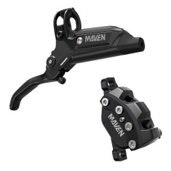 SRAM Disc Brake Maven Base - Aluminum Lever, Stainless Hardware, Reach Adj, Diffusion Black (includes MMX Clamp,20P-2 Bracket,Bleeding Edge Tool) A1: DIFFUSION BLACK 950MM