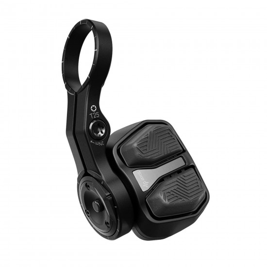 SRAM Electronic Controller - SRAM AXS Pod Ultimate D1 With Concave Buttons (Includes Controller W Discrete Clamp For Left Or Right Mount):