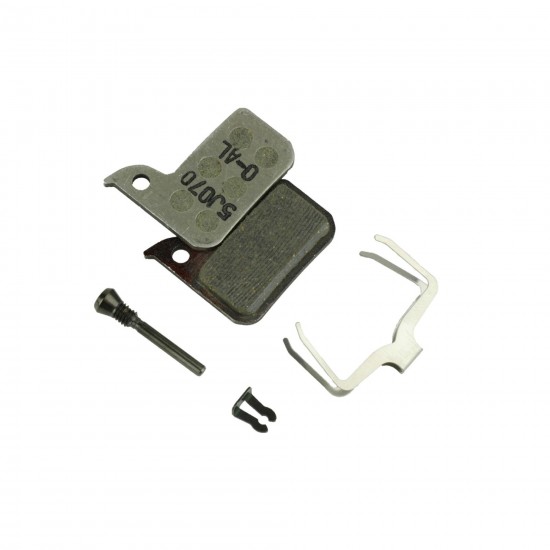 SRAM Disc Brake Pads - Asymmetric Organic/Aluminum (Quiet/Light) ñ Monoblock - SRAM Hydraulic Road Disc, Level A1 (2017-2019):