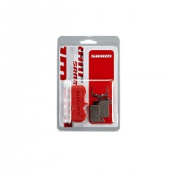 SRAM Disc Brake Pads - Asymmetric Sintered/Steel (Heavy Duty) ñ Monoblock - SRAM Hydraulic Road Disc, Level A1 (2017-2019): SRAM Disc Brake Pads - Asymmetric Sintered/Steel (Heavy Duty) ñ Monoblock - SRAM Hydraulic Road Disc, Level A1 (2017-2019):