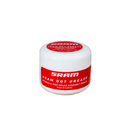 SRAM Dot Assembly Grease 1OZ - Recommended For Lever pistons, Hose Compression Nuts, Threaded Barbs & Olives: