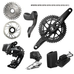 SRAM Rival AXS E1 2X Groupset Direct Mount 4835T:  160MM