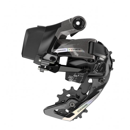 SRAM Rear Derailleur Force AXS D2 12-Speed Max 36T (Battery Not Included) 2023: IRIDESCENT 12 SPEED