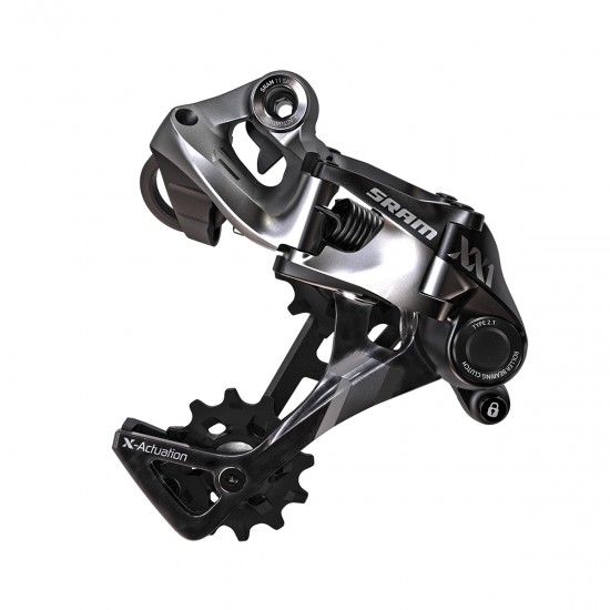 SRAM XX1 Rear Derailleur - Type 2.1 - 11 Speed - Black: BLACK 11 SPEED
