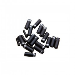 SRAM Derailleur Cable Ferrules - 4mm Open Black Aluminium (100pcs):