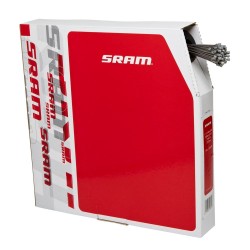 SRAM Shift Road and MTB Cable Kit 4mm (1x 1500mm, 1x 2300mm 1.1mm polished stainless steel cables, 4mm reinforced linear strand housing, ferrules, end caps, frame protectors): BLACK SRAM Shift Road and MTB Cable Kit 4mm (1x 1500mm, 1x 2300mm 1.1mm polished stainless steel cables, 4mm reinforced linear strand housing, ferrules, end caps, frame protectors): BLACK