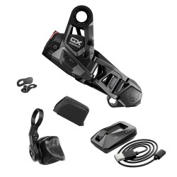 SRAM Rear Derailleur Gx Upgrade Kit - Convert Mechanical Eagle 90 And 70 To Electronic : BLACK