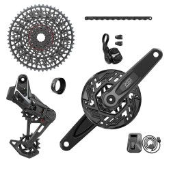 SRAM X0 T-Type Eagle E-MTB Brose Transmission AXS Groupset (RD w/Battery/Charger/Cord, EC POD Ult, FC X0 Brose ISIS 160 w/cap, CR T-Type 36T,Clip-on Guard, CN 126l, CS XS-1295 10-52t) 2023: 36T SRAM X0 T-Type Eagle E-MTB Brose Transmission AXS Groupset (RD w/Battery/Charger/Cord, EC POD Ult, FC X0 Brose ISIS 160 w/cap, CR T-Type 36T,Clip-on Guard, CN 126l, CS XS-1295 10-52t) 2023: 36T