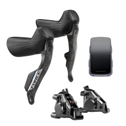 SRAM Force Axs Upgrade Ed Kit (Hammerhead Karoo Force Color Edition, Left Right Shift/Hyd Ed With Flatmount Calipers):