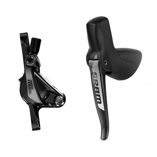 SRAM Rival1 Hydraulic Disc Brake Left Front Brake 950mm w Direct Mount Hardware (Rotor & Bracket sold separately):  950MM