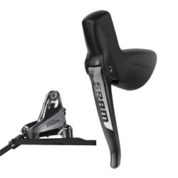 SRAM Hydraulic Disc Brake Rival1 (UK Style) Left Rear Brake 1800mm w Flat Mount Hardware (Rotor & Bracket sold separately): 1800MM SRAM Hydraulic Disc Brake Rival1 (UK Style) Left Rear Brake 1800mm w Flat Mount Hardware (Rotor & Bracket sold separately): 1800MM