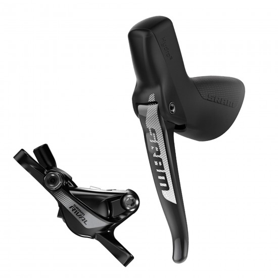 SRAM Rival1 Hydraulic Disc Brake  (UK Style) Left Rear Brake 1800mm w Direct Mount Hardware (Rotor & Bracket sold separately):  1800MM