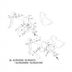 Sram Spare - Shifter Lever Assembly Kit 2009-2011 Apex/Rival, Right: Sram Spare - Shifter Lever Assembly Kit 2009-2011 Apex/Rival, Right: