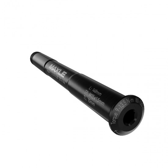 SRAM Axle Maxle Stealth Front, 12x100, Length 125mm, Thread Length 12mm, Thread Pitch M12x1.50 - Road: SRAM Axle Maxle Stealth Front, 12x100, Length 125mm, Thread Length 12mm, Thread Pitch M12x1.50 - Road: