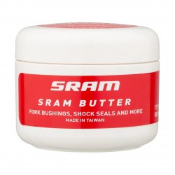 SRAM Grease SRAM Butter 500ml Container Friction Reducing Grease by Slickoleum - Recommended for SRAM Double Time Hubs & Wheels RockShox Forks and Reverb Service: SRAM Grease SRAM Butter 500ml Container Friction Reducing Grease by Slickoleum - Recommended for SRAM Double Time Hubs & Wheels RockShox Forks and Reverb Service: