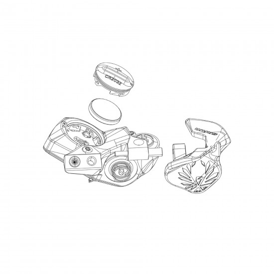 SRAM Electronic Controller Pod AXS Ultimate Lever Caps Kit For Bolt On Controller (Including 2 Concave And 2 Convex Lever Caps And Bolts):