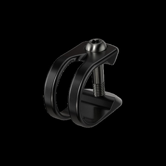 SRAM Spare - Disc Brake Lever Clamp - U-Clamp Discrete Black (Includes - Stainless T25 Black Bolt) Qty 1 - Code, G2, Guide, Level, Elixir, DB: DISCRETE BLACK