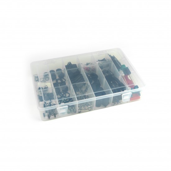 SRAM Mineral Brake Tackle Box (Includes Tools And Parts For Levers, Calipers, Hoses, Mounting, Brake Pads) - Maven, Motive, Db8, Db6, Db4: SRAM Mineral Brake Tackle Box (Includes Tools And Parts For Levers, Calipers, Hoses, Mounting, Brake Pads) - Maven, Motive, Db8, Db6, Db4:
