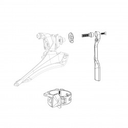 SRAM Spare - Front Derailleur Spare Parts Kit Force Etap AXS: