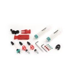 SRAM Standard Mineral Oil Bleed Kit (Includes 2 Standard Syringes, M4 Fittings, Bleed Blocks, Torx Tool, Crowfoot, Bleeding Edge Fitting) - DB8/Maven: DOESN'T INCLUDE MAXI SRAM Standard Mineral Oil Bleed Kit (Includes 2 Standard Syringes, M4 Fittings, Bleed Blocks, Torx Tool, Crowfoot, Bleeding Edge Fitting) - DB8/Maven: DOESN'T INCLUDE MAXI