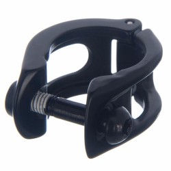 SRAM Spare - Disc Brake Lever Clamp - Hinge-Clamp Black (Includes - Stainless T25 Black Bolt) Qty 1 - Code, G2, Guide, Level, Elixir, DB: SRAM Spare - Disc Brake Lever Clamp - Hinge-Clamp Black (Includes - Stainless T25 Black Bolt) Qty 1 - Code, G2, Guide, Level, Elixir, DB: