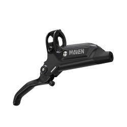 SRAM Disc Brake Lever Assembly - Aluminium Lever (Assembled, No Hose, Includes Barb,Olive,Boot) Diffusions Black Ano - Maven Base A1: