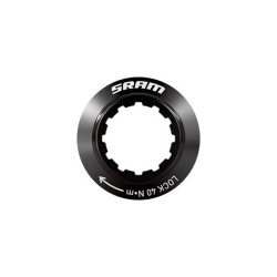 Sram Spare - Hub Centerlock Rotor Disc Lockring Black Sram Logo Qty 1 2021: