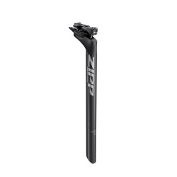 ZIPP SEATPOST SERVICE COURSE 350MM LENGTH 20MM SETBACK B2: BLAST BLACK WITH ETCHED LOGO 27.2MM