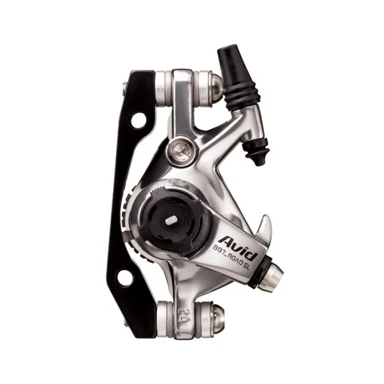 Avid BB7 - Road - SL Falcon Grey - 160mm HS1 Rotor (Front or Rear-Includes 10 Brackets Ti CPS & Rotor Bolts):